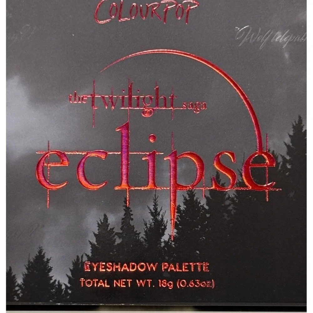 The Twilight Saga: Eclipse‎ x ColourPop Eyeshadow Make Up Palette NEW